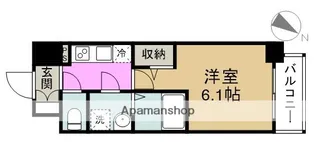 エスリード福島グレイス【5階】の間取り