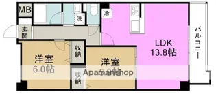 サンセール海老江【10階】の間取り