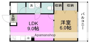 米治ハイツ【3階】の間取り