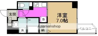 エスリード福島ラグジェ【12階】の間取り