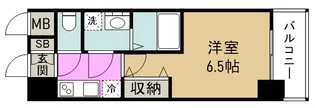 SーRESIDENCE阿波座WEST【5階】の間取り