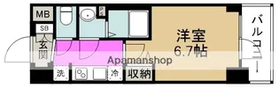 プレサンス福島ミッドエル【9階】の間取り