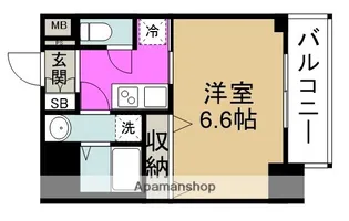 LUXE海老江Ⅱ【8階】の間取り