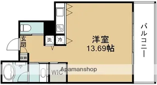 ザ・タワー大阪レジデンス【7階】の間取り