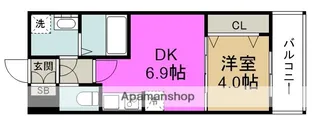 スプランディッド中之島WEST【2階】の間取り