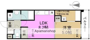 NORTH VILLAGE壱番館【10階】の間取り