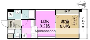NORTH VILLAGE壱番館【3階】の間取り