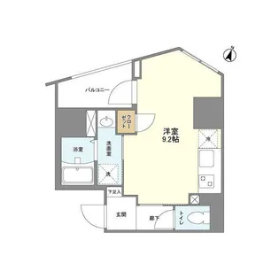 イルリッシュ西中島(ILE RICHE NISHINAKAJIM【7階】の間取り