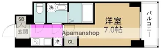 S-RESIDENCE福島Alovita【7階】の間取り