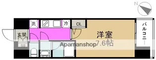 スプランディッド中之島DUE【10階】の間取り