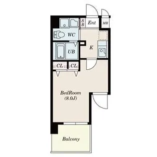 SーFORT西九条【6階】の間取り