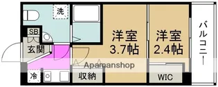 SERENITE中津【3階】の間取り