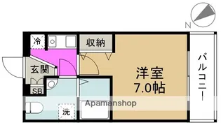 SERENITE中津【9階】の間取り