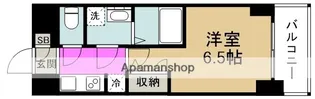 S−RESIDENCE福島玉川DEUX【13階】の間取り