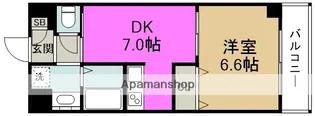 SANCTUM福島【2階】の間取り