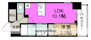 JMFレジデンス海老江【9階】の間取り