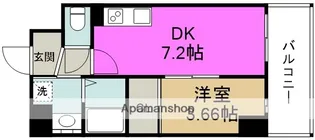 ART EBIE【6階】の間取り