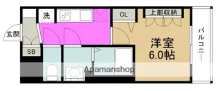 プレサンス西九条GATERISE【10階】の間取り