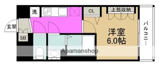 プレサンス西九条GATERISE【7階】の間取り