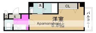 STパレス大阪福島【6階】の間取り