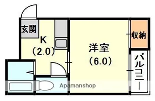 グランヴィア【2階】の間取り