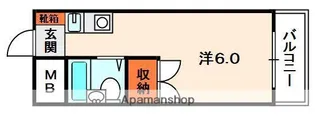第二小川ハイツ【1階】の間取り