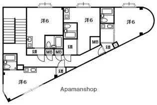 SATSUKI BLD【3階】の間取り