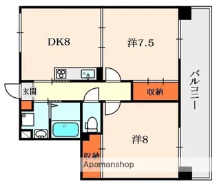ESPEROⅡ【3階】の間取り