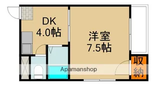サンフラワー佐太【1階】の間取り
