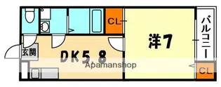 K’Sマンション【3階】の間取り
