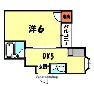 下木田マンション−【3階】の間取り
