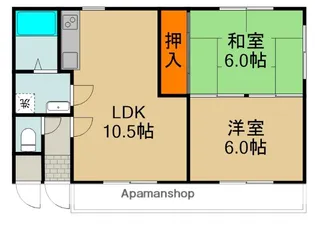 アビタ8番館【2階】の間取り
