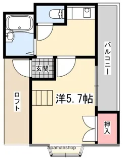サン・レントコーポ【4階】の間取り