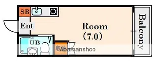 メゾンデール【4階】の間取り