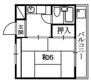 カ・リオベッロ【2階】の間取り