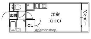 パティオ香里園東【2階】の間取り