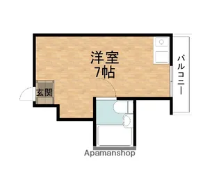 ハマンション伊加賀【4階】の間取り