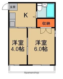 門真モントレー【3階】の間取り