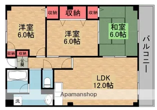 メモリーさくら【2階】の間取り