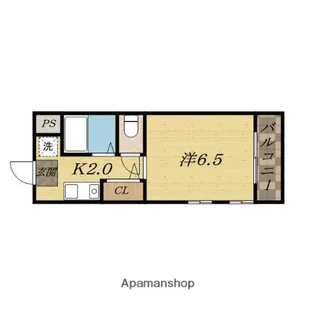ソレイユ川﨑【3階】の間取り