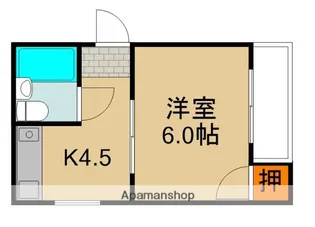 ドリームハイツ宮前【3階】の間取り