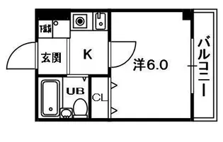 ベルハイム【3階】の間取り