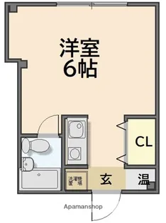 シャルム枚方【2階】の間取り