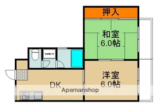 ポート入船【2階】の間取り