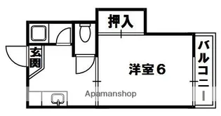 ライフステージ1番館【2階】の間取り