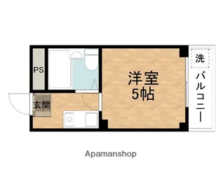 マンション比嘉【4階】の間取り