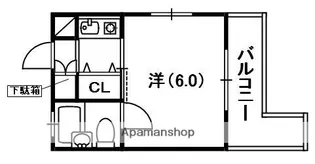 M’PLAZA津田駅前壱番館【3階】の間取り