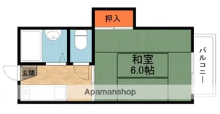 プラ・ディオ東香里【2階】の間取り