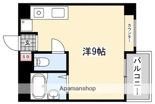 ベルトピア御殿山【2階】の間取り