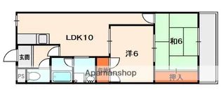 津田駅前NSマンション【2階】の間取り